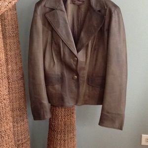 Italian leather jacket